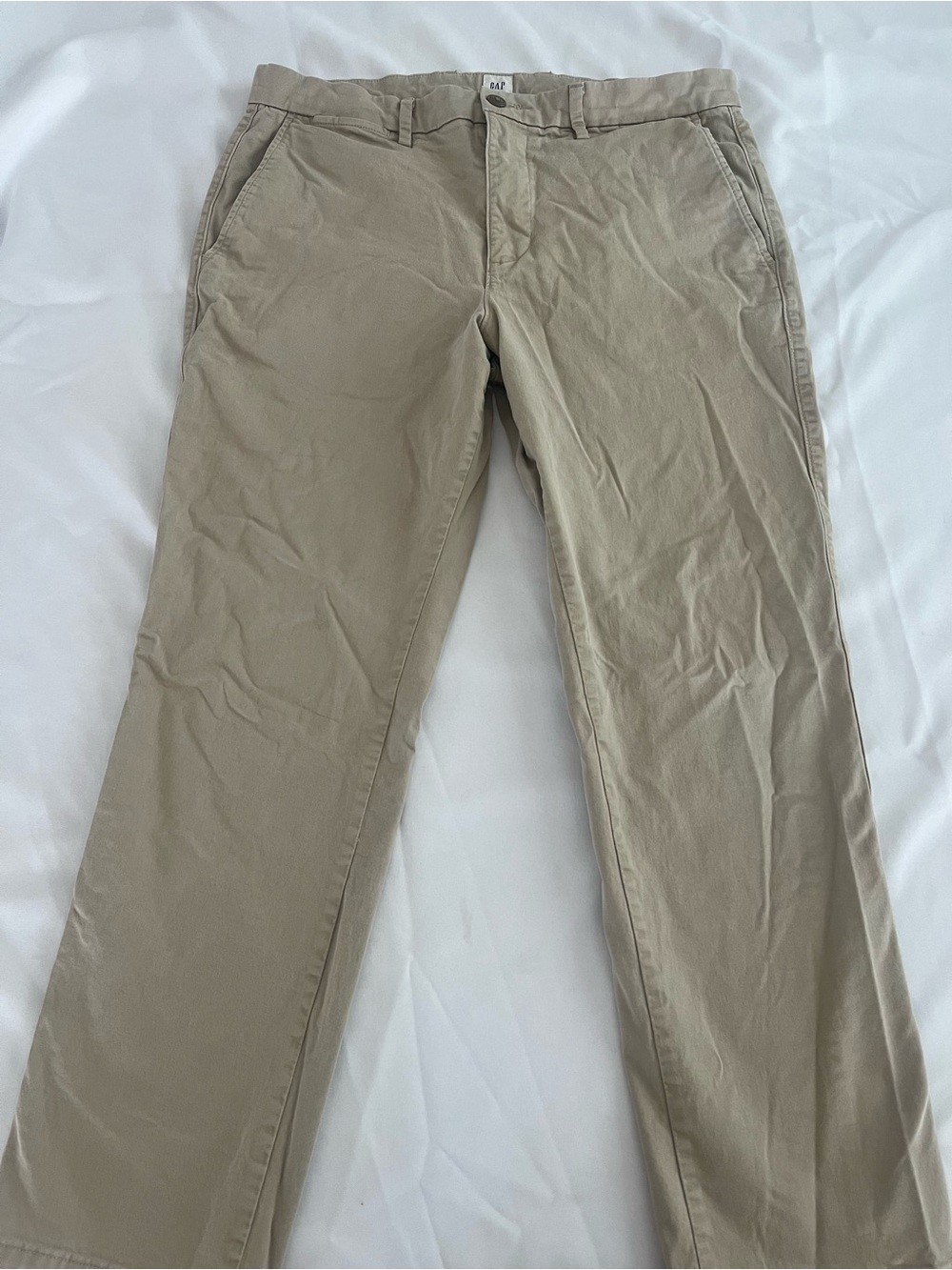 Gap Men's Khaki Straight-Leg Chino Pants